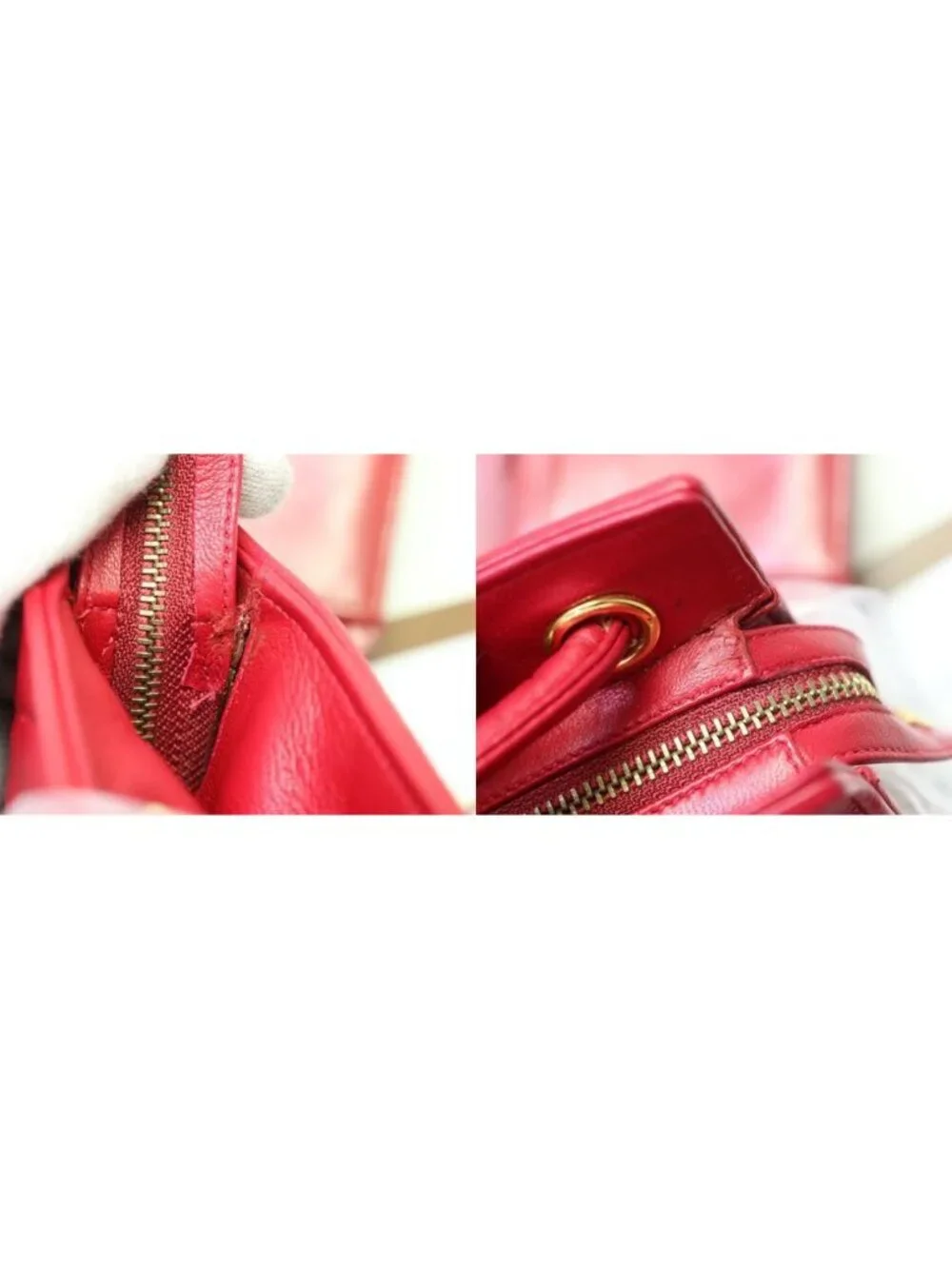 Chanel V-stitch Lambskin Shoulder Bag